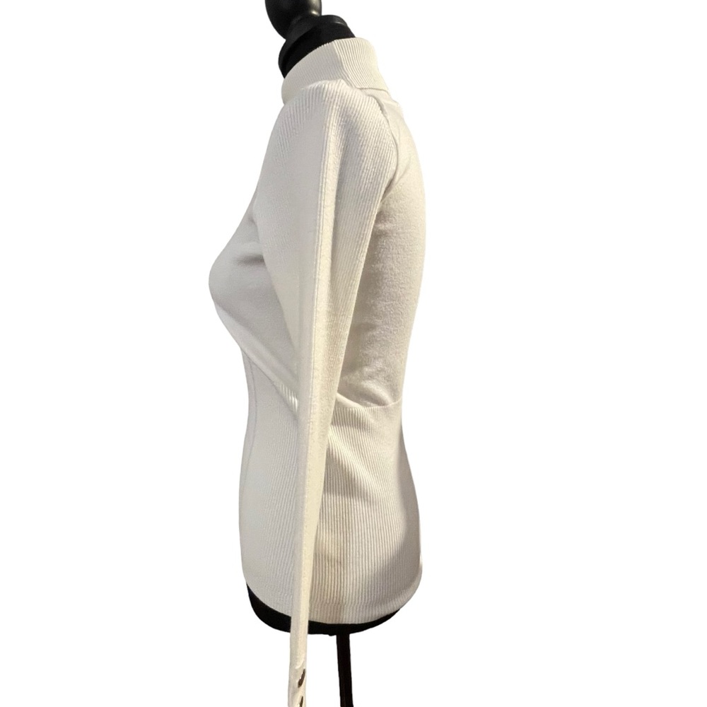 White House Black Market White Turtleneck Sweater - Picture 5 of 15
